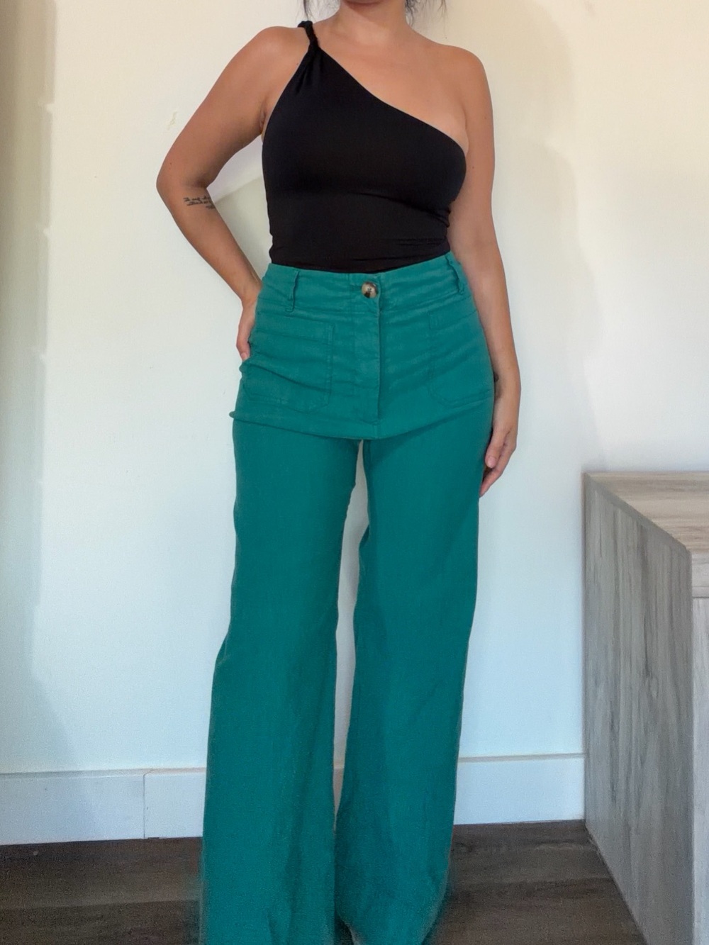 Maeve Collette Wide-Leg Pants 29T